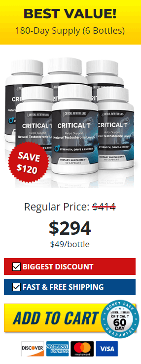 Critical T 6 bottles